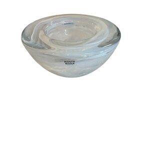 NWT Kosta Boda Atoll bowl/candleholder/votive